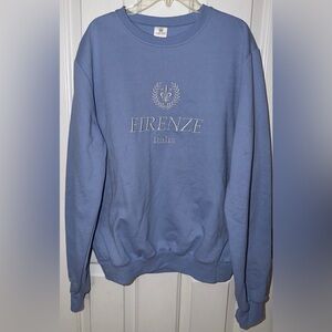 Sublima powder blue crewneck.